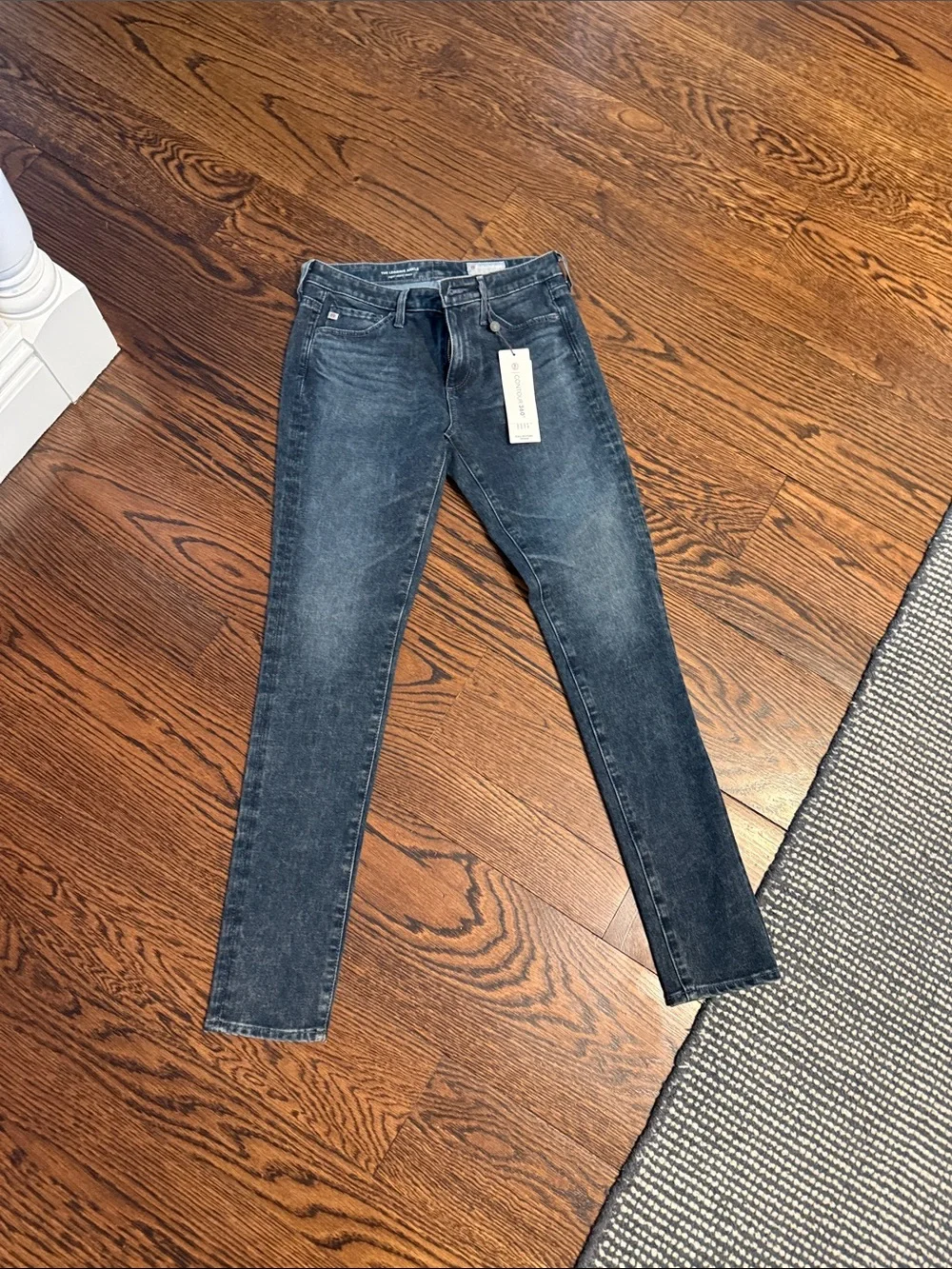 Ag Adriano Goldschmied Contour 360° Dark Blue Denim Jeans